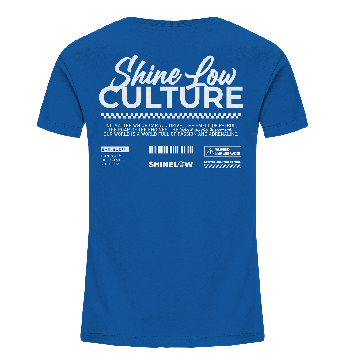 Lowered Culture - Kids Shirt - ShineLow: Dein Tuning Shop für Autozubehör & Fahrzeugpflege