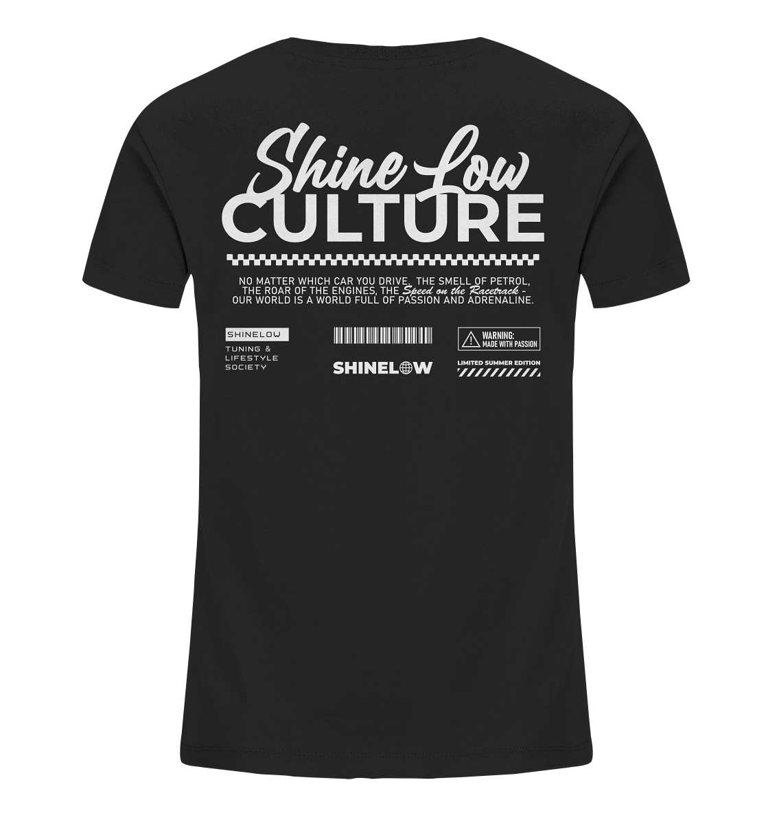 Lowered Culture - Kids Shirt - ShineLow: Dein Tuning Shop für Autozubehör & Fahrzeugpflege