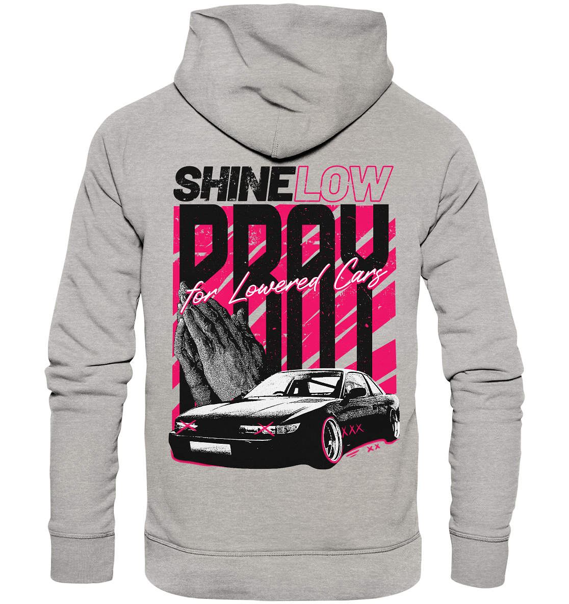 Street Boost - Prayer Organic Hoodie - ShineLow: Dein Tuning Shop für Autozubehör & Fahrzeugpflege