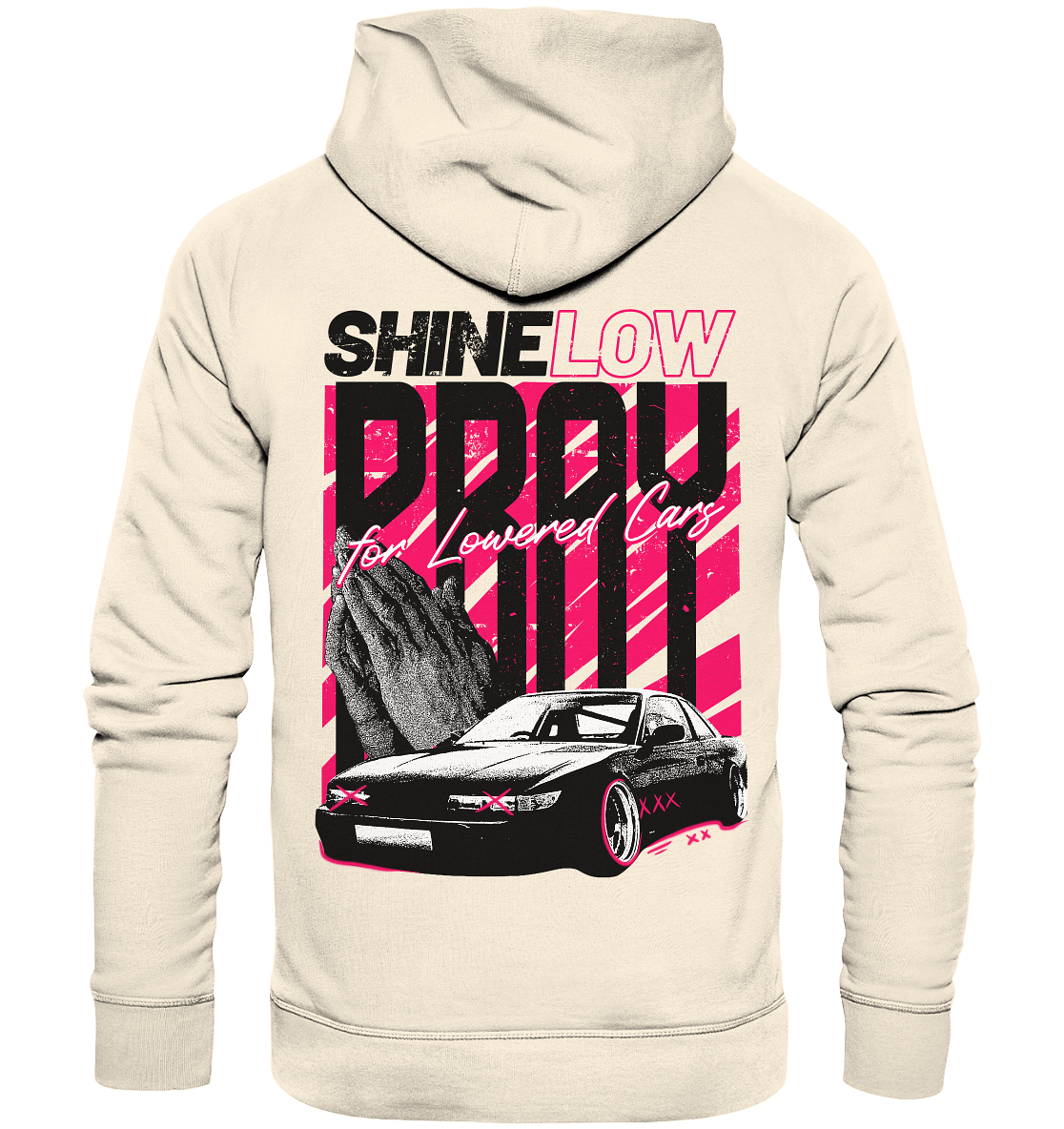 Street Boost - Prayer Organic Hoodie - ShineLow: Dein Tuning Shop für Autozubehör & Fahrzeugpflege