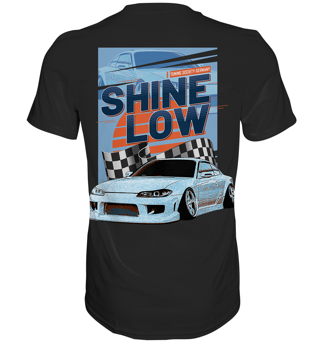 Street Boost - Racer Unisex Shirt - ShineLow: Dein Tuning Shop für Autozubehör & Fahrzeugpflege