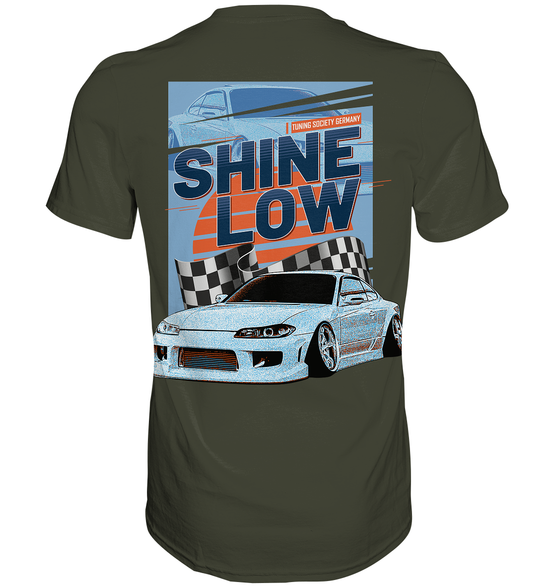 Street Boost - Racer Unisex Shirt - ShineLow: Dein Tuning Shop für Autozubehör & Fahrzeugpflege