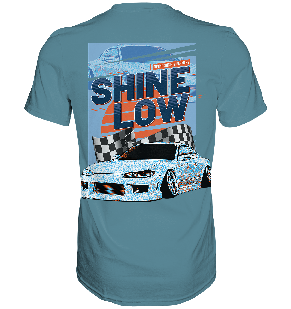 Street Boost - Racer Unisex Shirt - ShineLow: Dein Tuning Shop für Autozubehör & Fahrzeugpflege